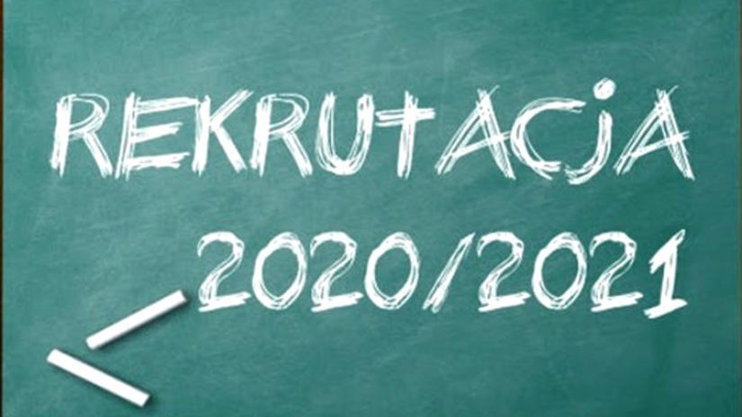 REKRUTACJA NA ROK SZKOLNY 2020/21